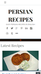 Mobile Screenshot of persianrecipes.info